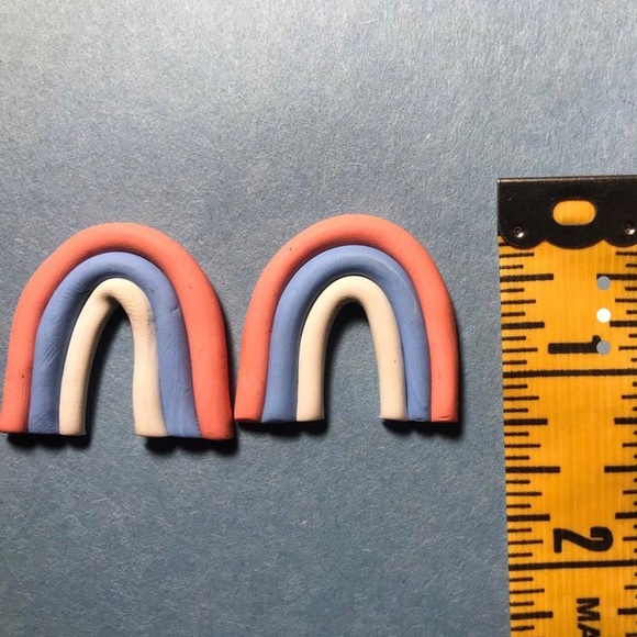 Rainbow Earrings - Picture 1 of 2